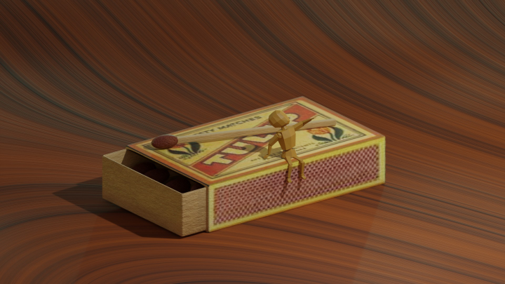Match box - спички