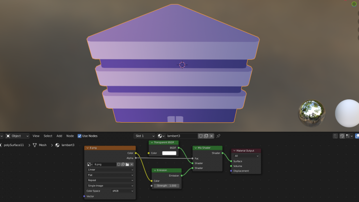 Лоуполи 3D модель для игры на ПК