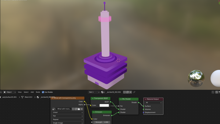 Лоуполи 3D модель для игры на ПК