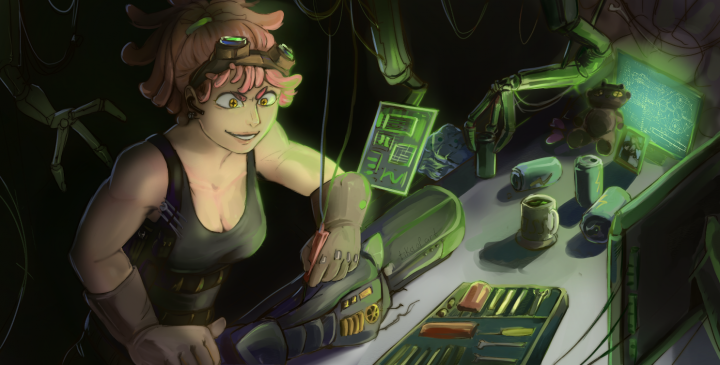 Аниме иллюстрация