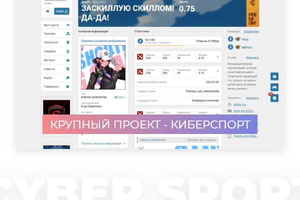 Страница пользователя