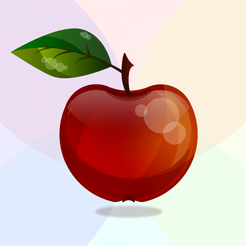 Иллюстрация Яблоко
