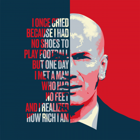 Постер "Зидан"