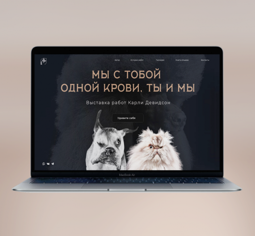 Выставка работ Карли Девидсон