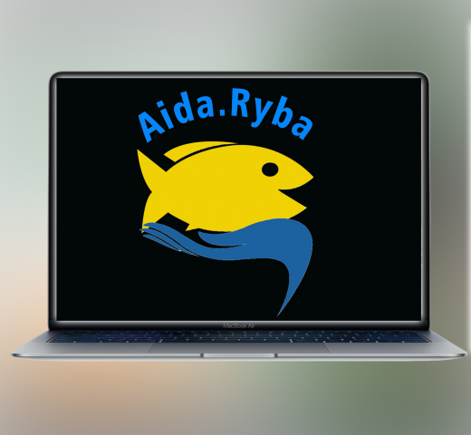 Итоговый логотип к проекту «Айда, рыба»