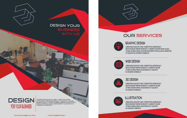 Banner Booklet design