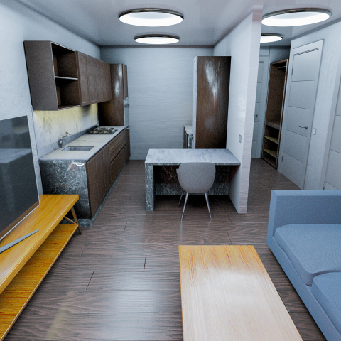 Дизайн и визуализация интерьера квартиры