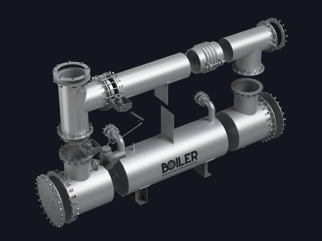 Визуализация утилизатора для компании BOILER