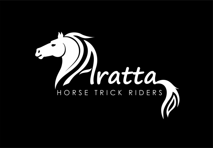 Логотип для команды конных каскадеров