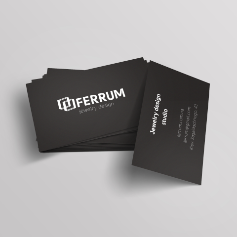 Логотип и визитки для ювелирного бренда