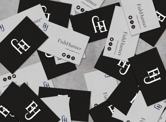 Визитка Fish Hunter
