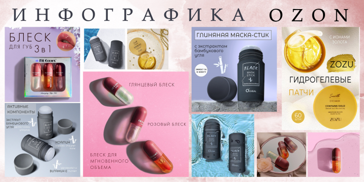 Инфографика OZON