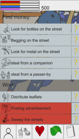 Simulator cyber-homeless