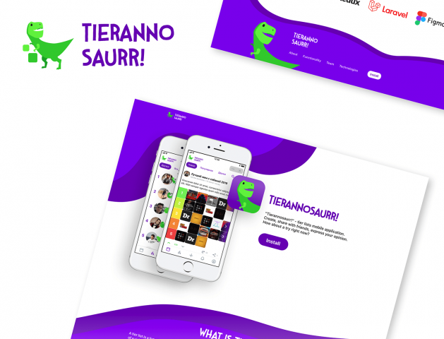 Лендинг Tierannosaurr!
