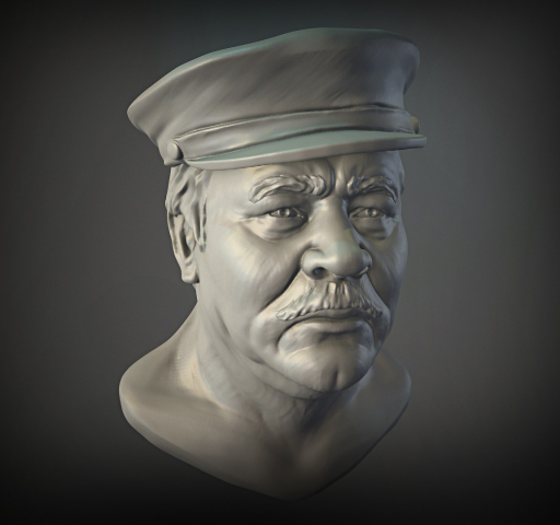 3D моделирование скульптура