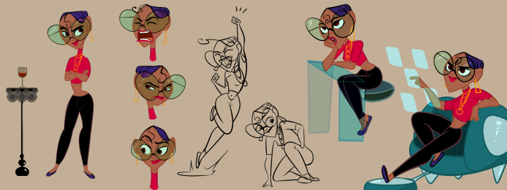 2D character