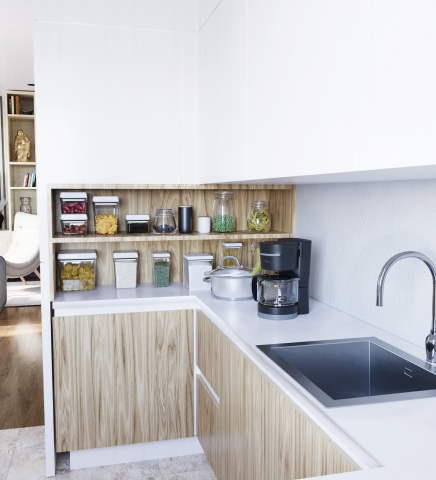 Визуализация 1 комнатной квартиры (7 ракурс)