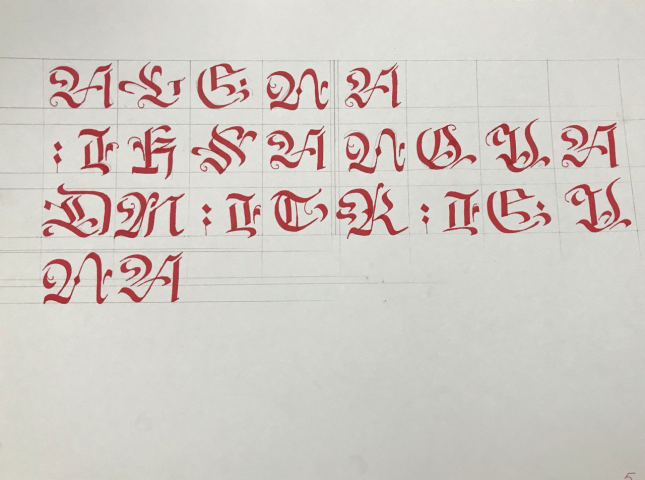 готический шрифт