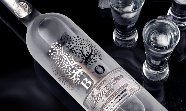 Рекламное фото для Vodka Impressive