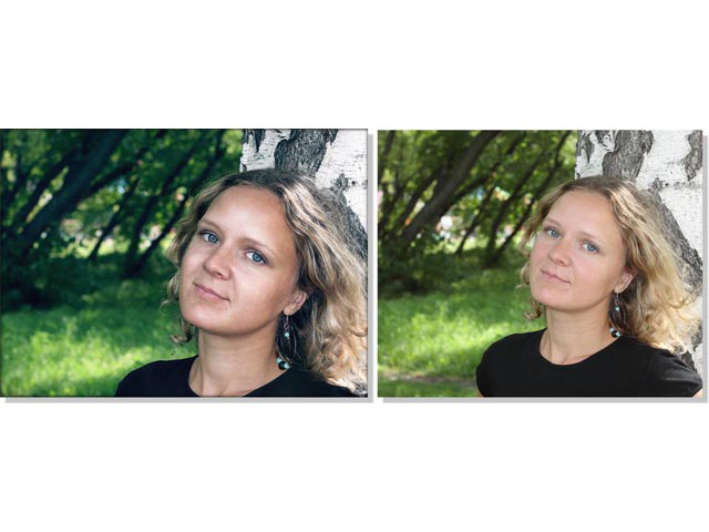 Ретушь портрета