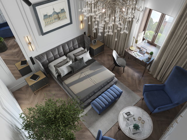 Interior bedroom