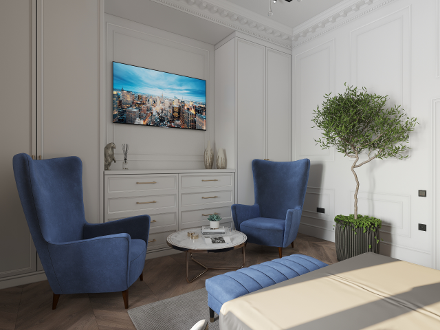 Interior bedroom