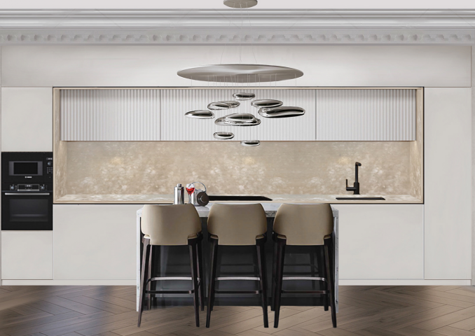 Interior design kitchen