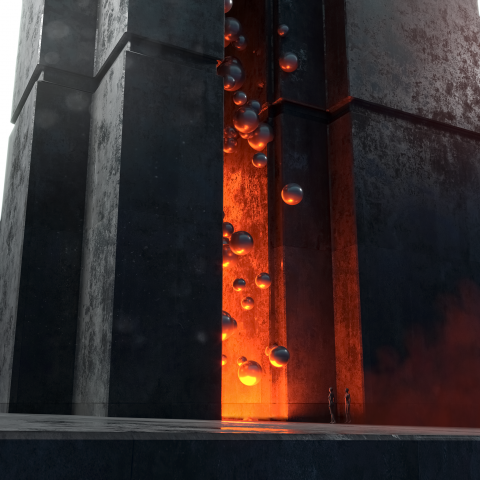 3D illustrations are made for CONCEPT2048