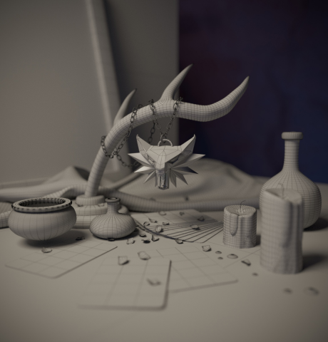 Кулон, ведьмак 3