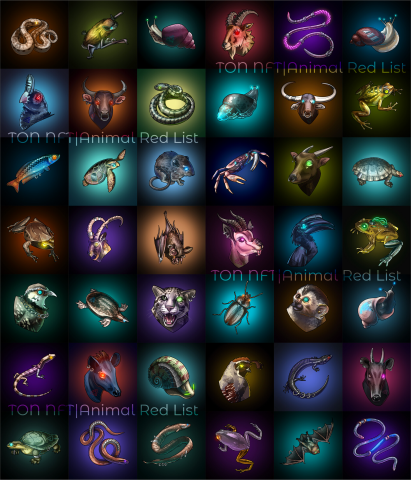 Made for "TON NFT | Animals Red List "