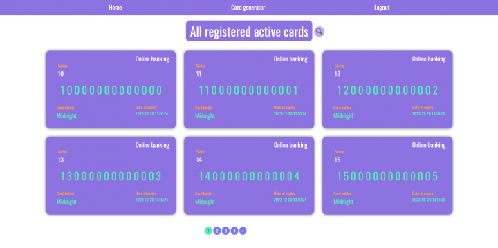 Приложение с управлением базами данных бонусных/кредитных карт