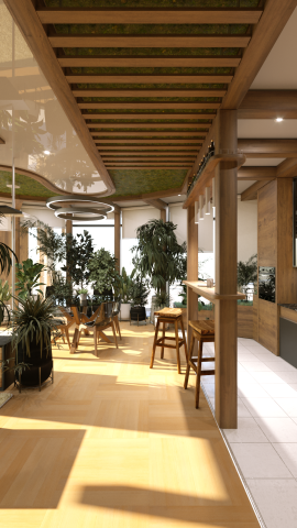 Концепция гостиная в 2х к. квартире // Владивосток