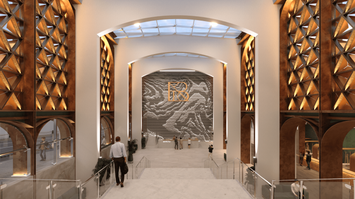 Вестибюль музея современного искусства в г Владивостоке