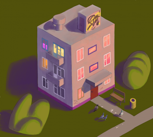 Казуальная панелька