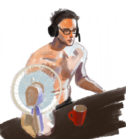 Скетч с натуры