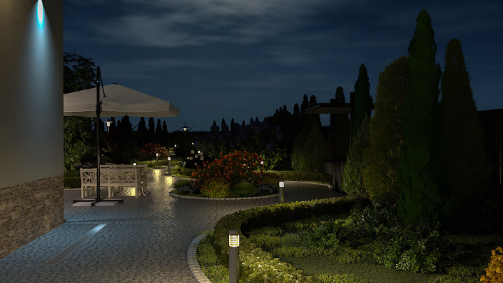 Ландшафт 1400 м.кв.