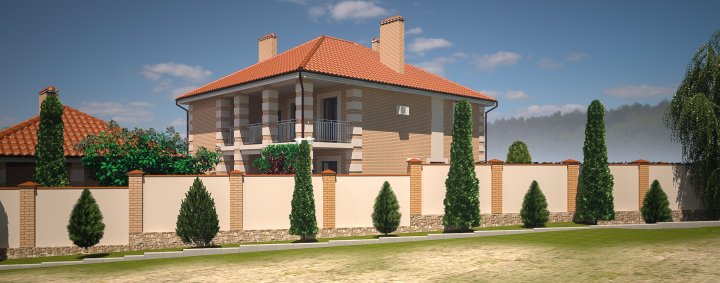 Эскизный проект ландшафта