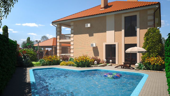 Эскизный проект ландшафта