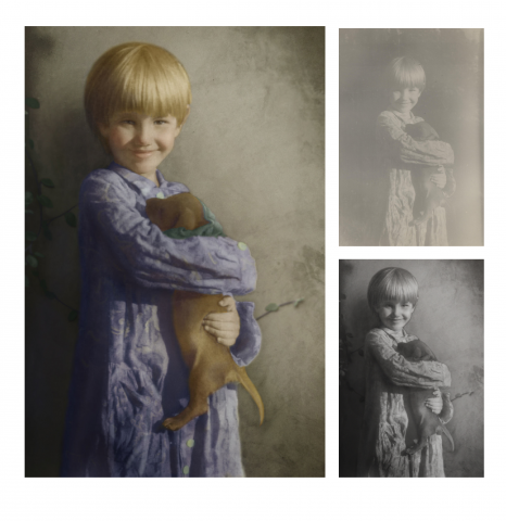Восстановление фотографий и колоризация