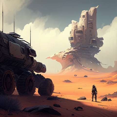 Alien planet