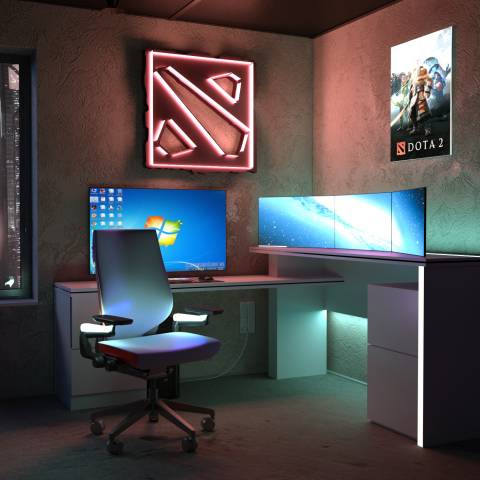 3D model and visual