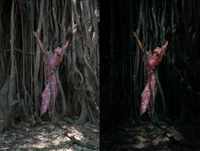 Ретушь, цветокоррекция для заказчика.