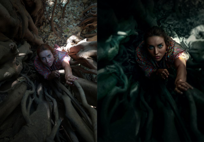 Ретушь, цветокоррекция для заказчика.