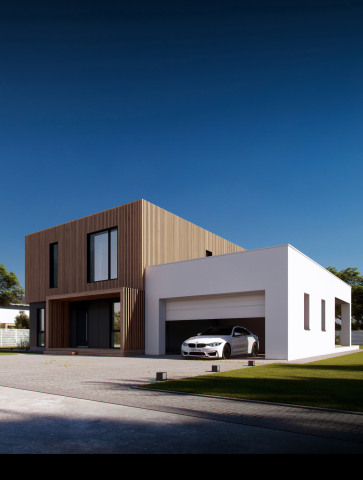 Жилой дом площадью 248 м2, в пос. "Лесной остров" г. Челябинск.