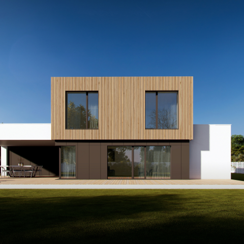 Жилой дом площадью 248 м2, в пос. "Лесной остров" г. Челябинск.