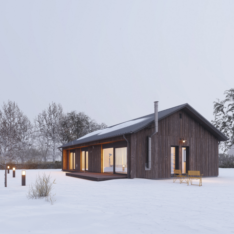 Жилой дом 98 м2, Московская область.