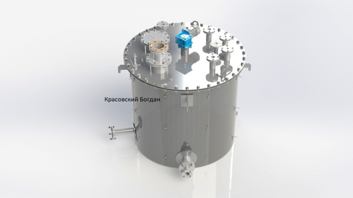 Емкостной перемешивающий аппарат