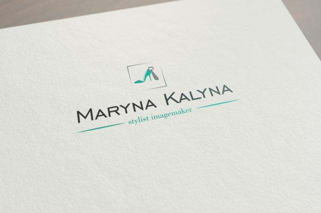 Логотип для стилиста Марина Калина