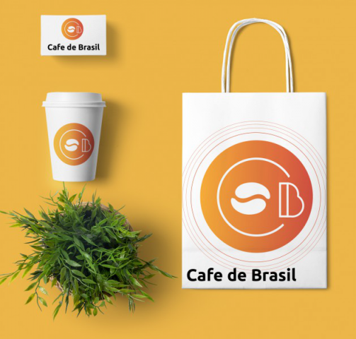 Фирменный стиль для "Cafe de Brasile"