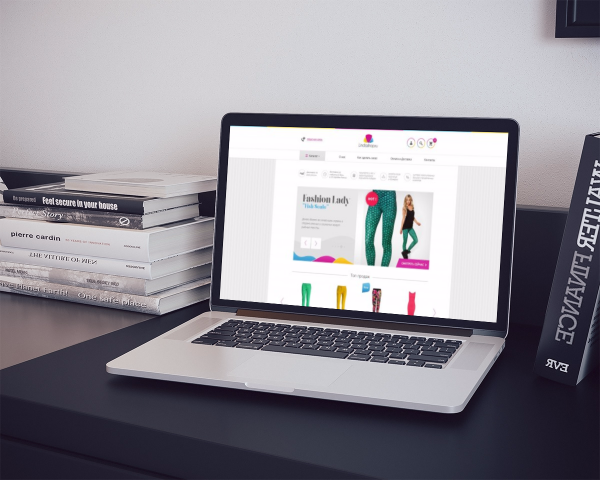 интерфейс для интернет-магазина "Linda Shop"
